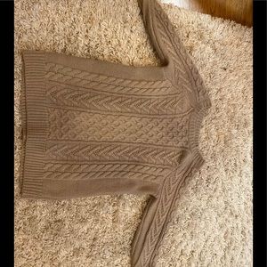 Forever 21 Knitted Sweater Beige